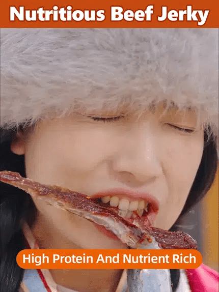 Add high-protein pure beef jerky.-Will