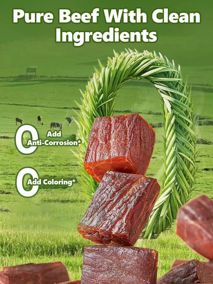 Add high-protein pure beef jerky.-Will