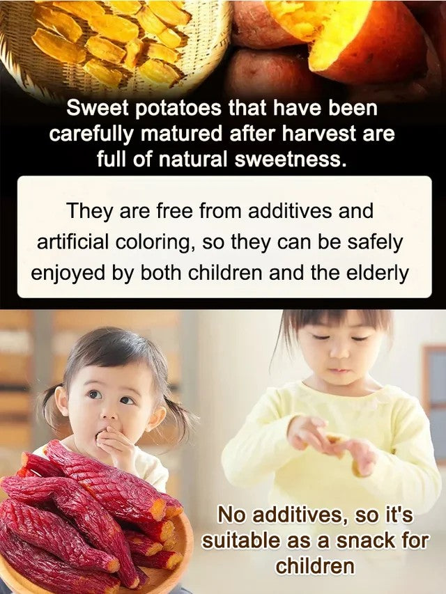 Soft and Sweet Skin-On Dried Sweet Potato-Will