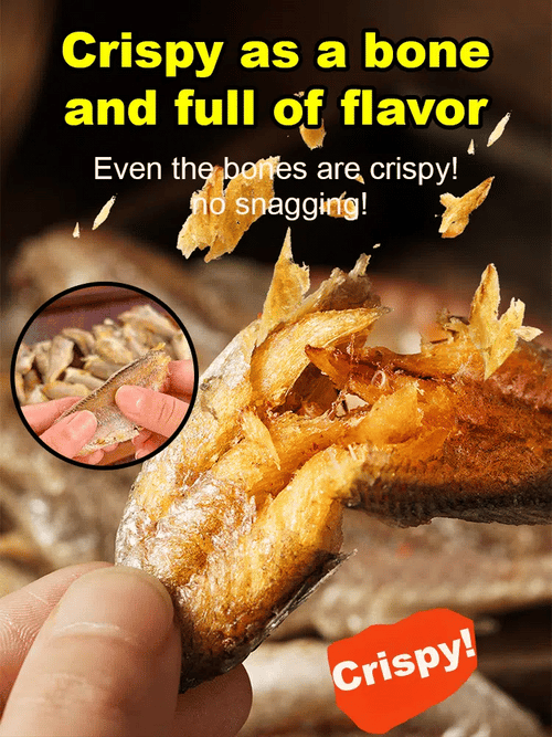 High-protein ready-to-eat deep-sea fish crisps-Will
