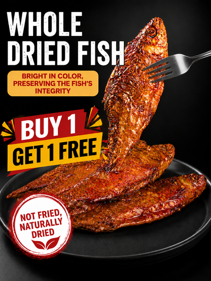 🐟️Gourmet Spicy Whole Fish | Vacuum-Sealed | High Protein Seafood Snack-Will