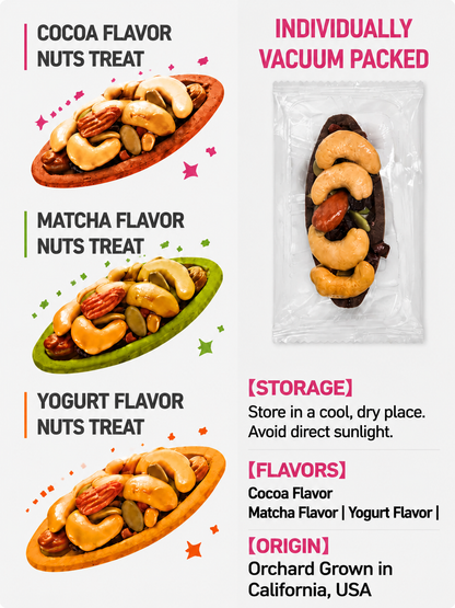 🍪Premium Crispy Almond Cashew Cookies – Roasted Nut Snack with Cocoa, Matcha & Original Flavors-Will