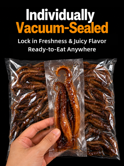 🦑BBQ Roasted Whole Squid Snack – Ready to Eat, Individually Wrapped-Will