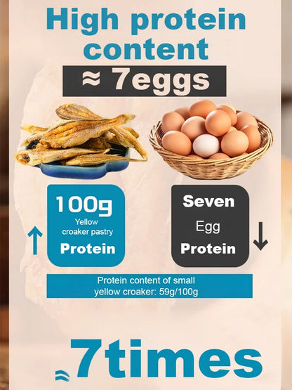 High-protein ready-to-eat deep-sea fish crisps-Will