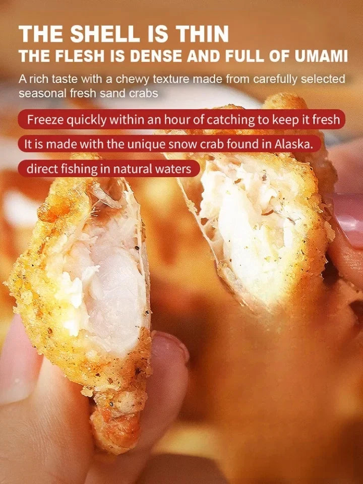 Alaskan Snow Crab Ready-to-EatCrispy Crab-Will