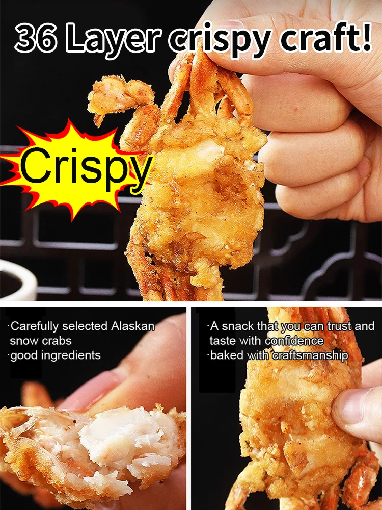 Alaskan Snow Crab Ready-to-EatCrispy Crab-Will