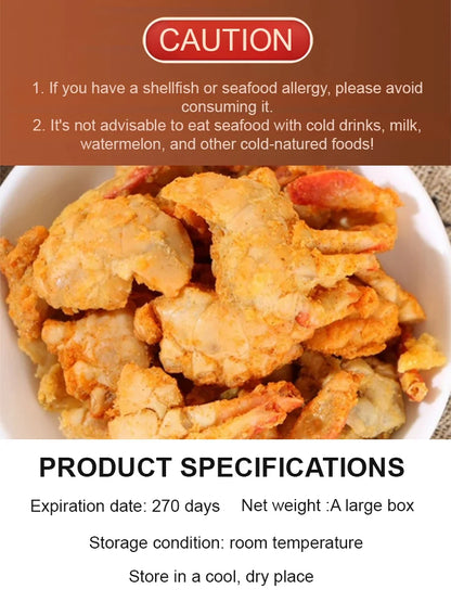 Alaskan Snow Crab Ready-to-EatCrispy Crab-Will