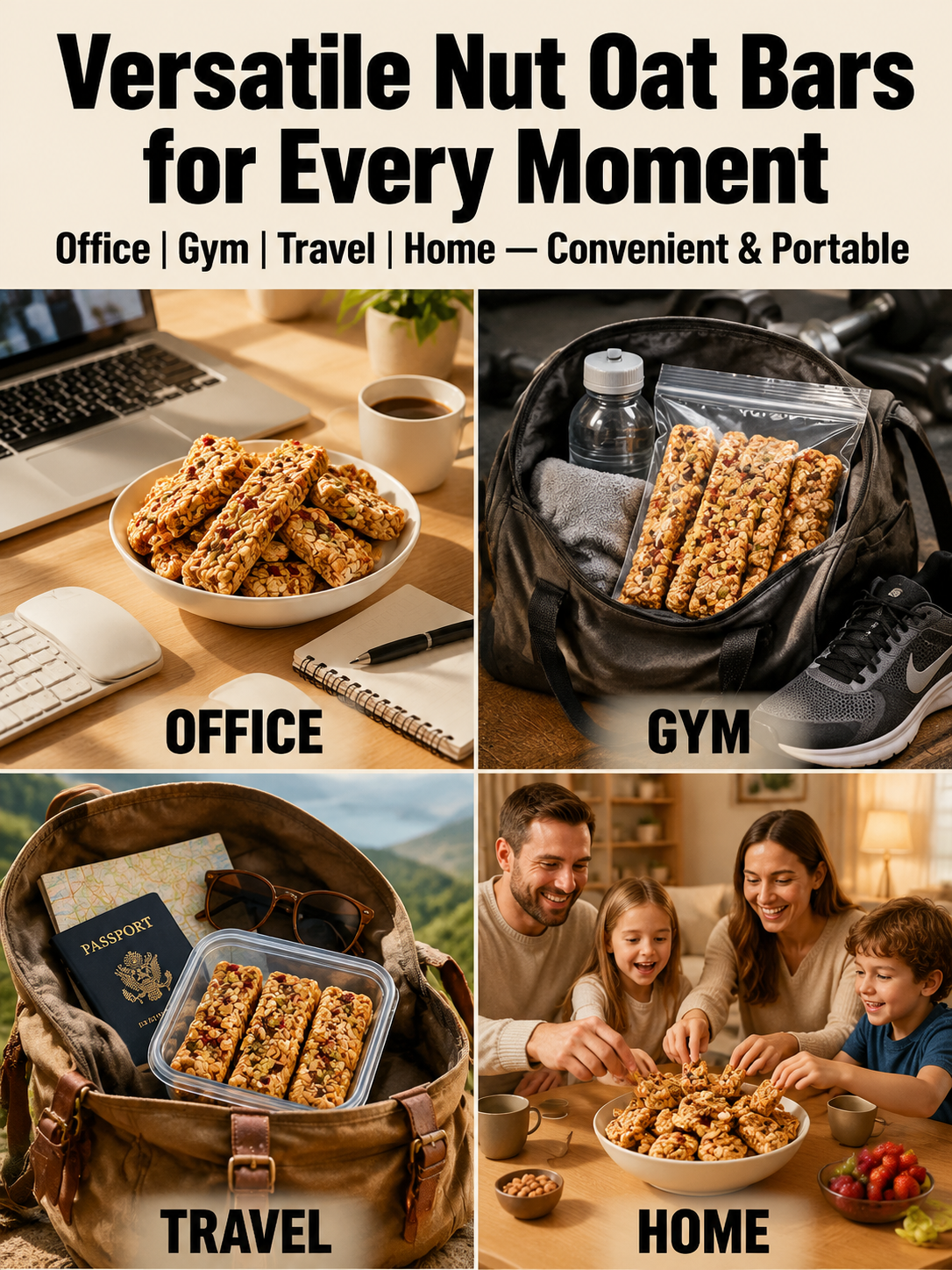 🥚Oat Protein Granola Bars Low Calorie Snack-Will